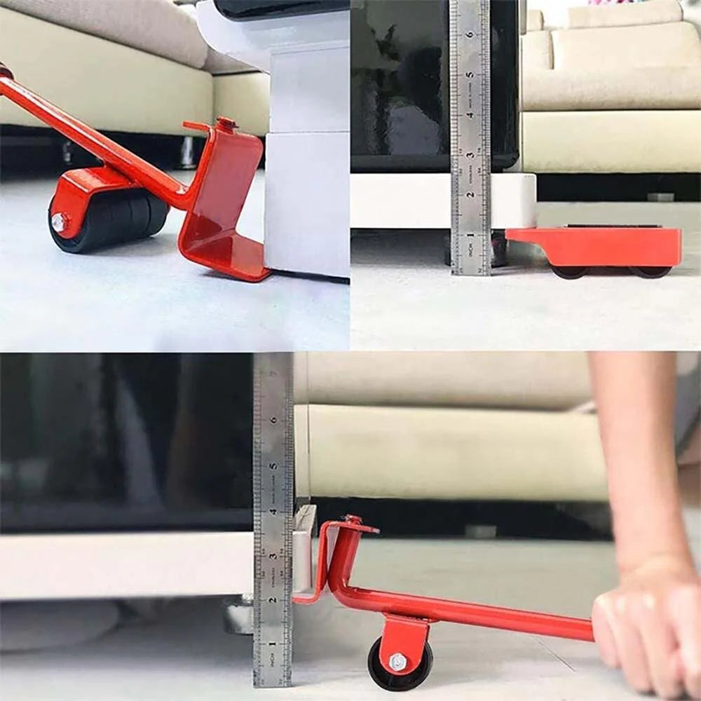 Elevador de muebles con ruedas