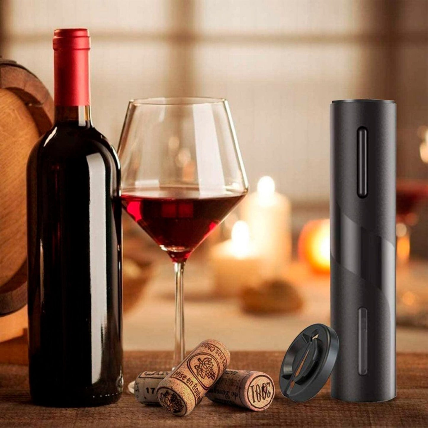 Disfruta de tu bebida más rápido con nuestro destapador de vino