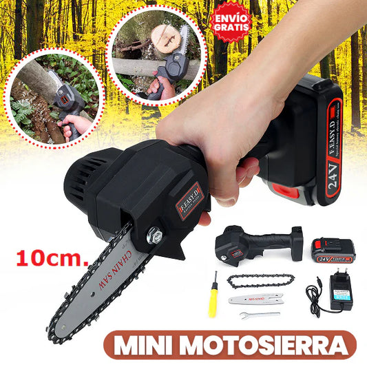 ¡Corta sin esfuerzo ya! con nuestra mini motosierra portátil