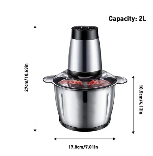¡Cocina sin esfuerzo! El mini triturador que hará tu vida más fácil 🍅