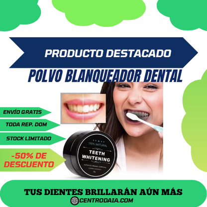 ¡DIENTES LIMPIOS EN POCO TIEMPO! CREMA PARA DIENTES