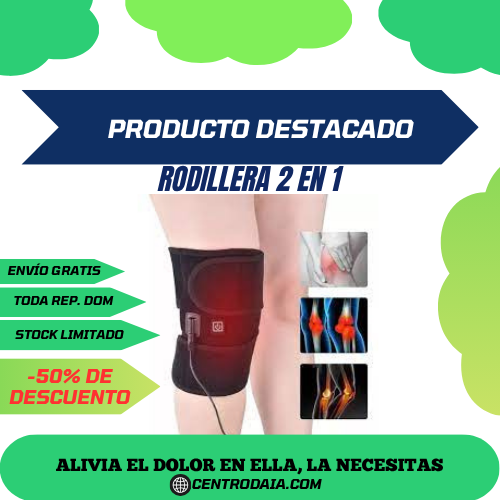 😩¡Alivia dolor al instante! Rodillera 2en1 Terapéutica PRODUCTO ENVIADO DESDE FÁBRICA