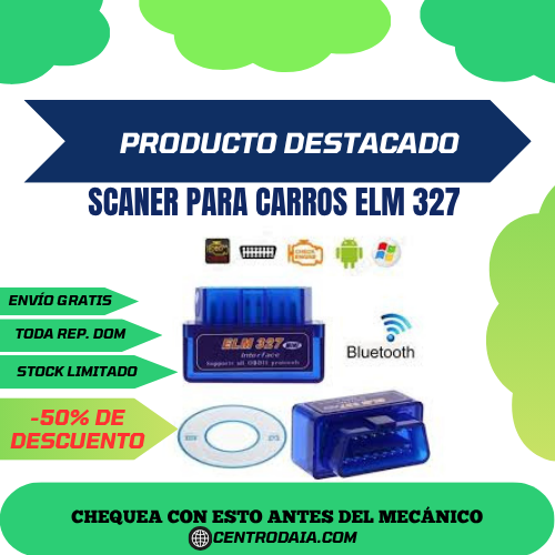 🔥 OFERTA LIMITADA: Escáner Profesional para Carros - ¡Descubre Fallas Antes que tu Mecánico!
