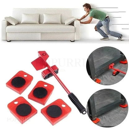 Elevador de muebles con ruedas