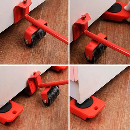 Elevador de muebles con ruedas