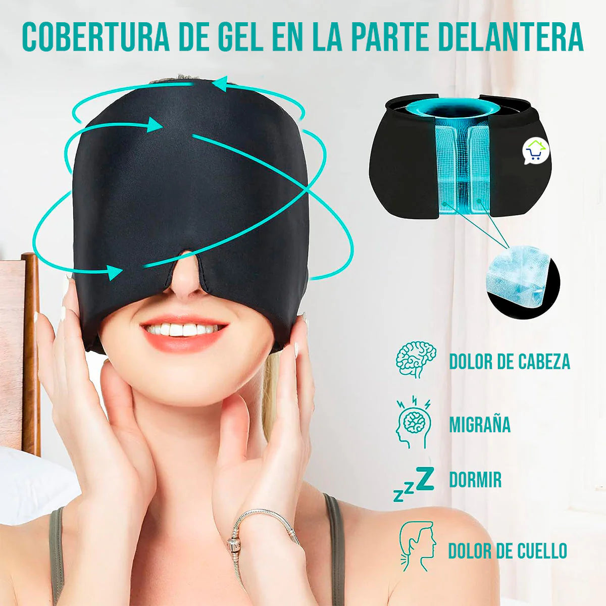 Llegó la solución a tus dolores de cabeza y migrañas, ¡con nuestro gorro!