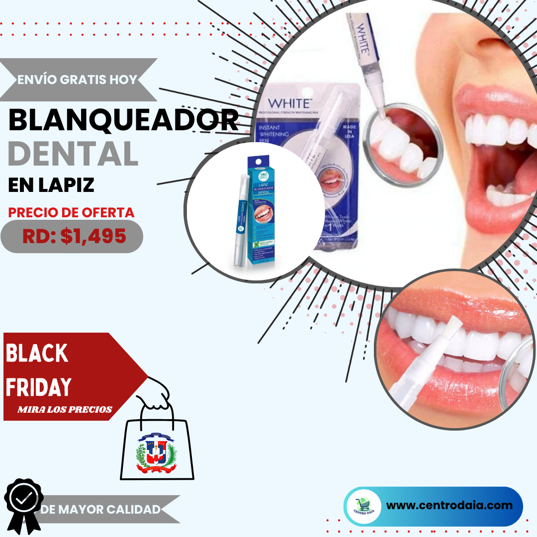 🎁2x1✨🦷Lápiz Blanqueador Instantáneo✨