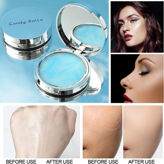 💙2x1 POLVO COMPACTO AZUL - CANDY BELLA💙 Producto original